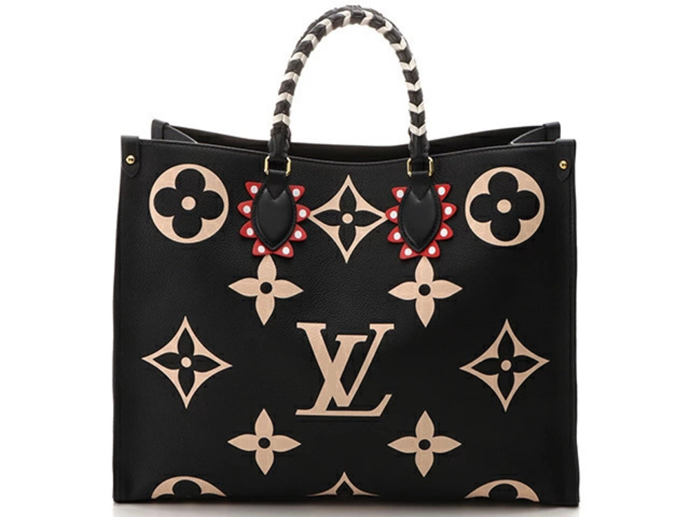 Louis Vuitton On The Go LV Crafty Monogram Empreinte Noir Black